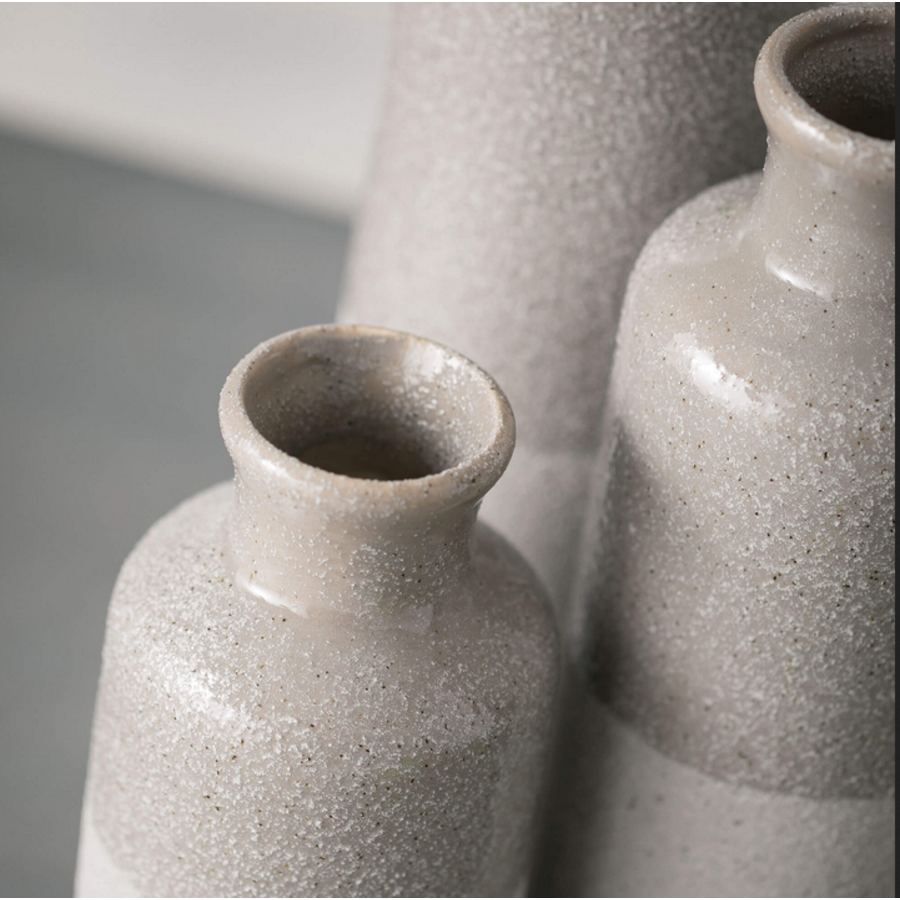 Two-Tone Grey Vase