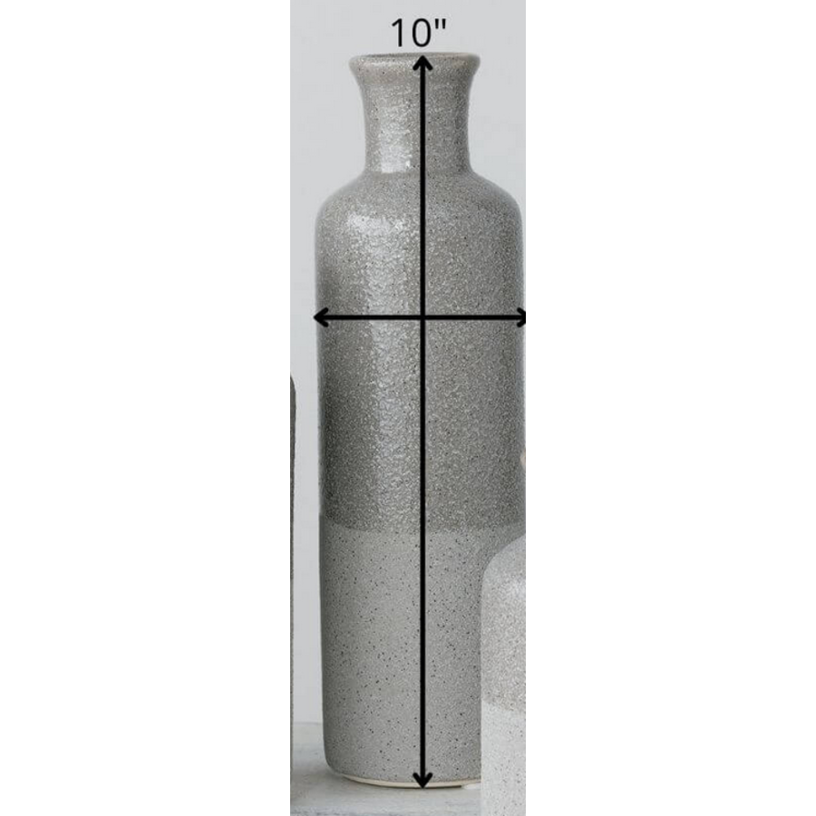 Two-Tone Grey Vase