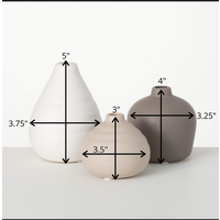 Compact Round Vase