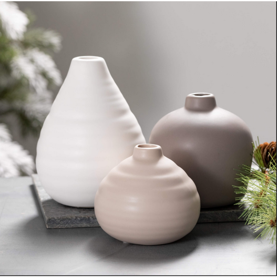 Compact Round Vase