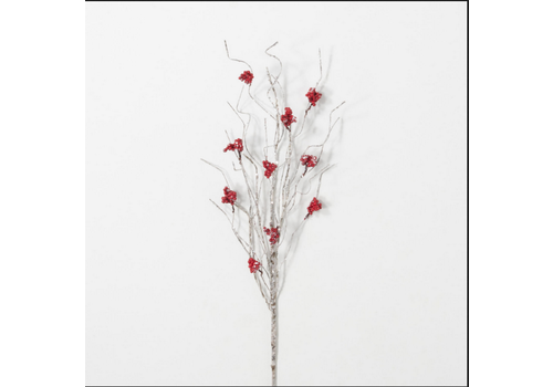  Sullivans Iced Berry Birch Spray 29"H 