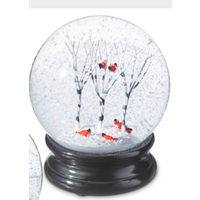 Cardinal Snow Globe