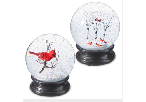  Cardinal Snow Globe 