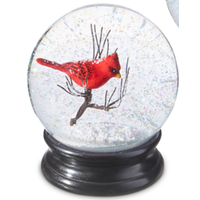 Cardinal Snow Globe