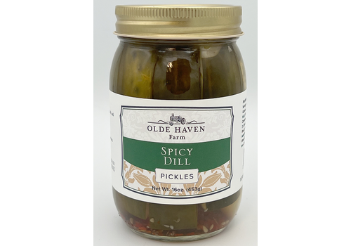  Olde Haven Farm Spicy Dill Pickles 