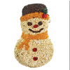 Mr Bird Frosty Snowman Seed Ornament