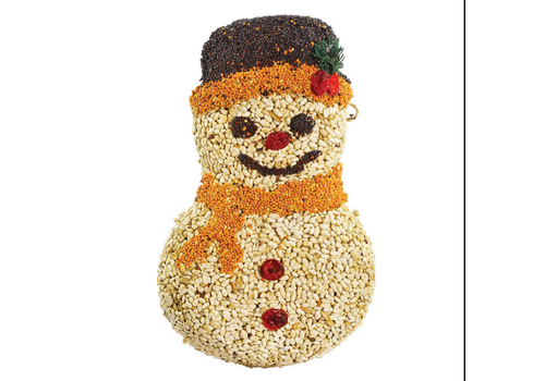  Mr Bird Frosty Snowman Seed Ornament 