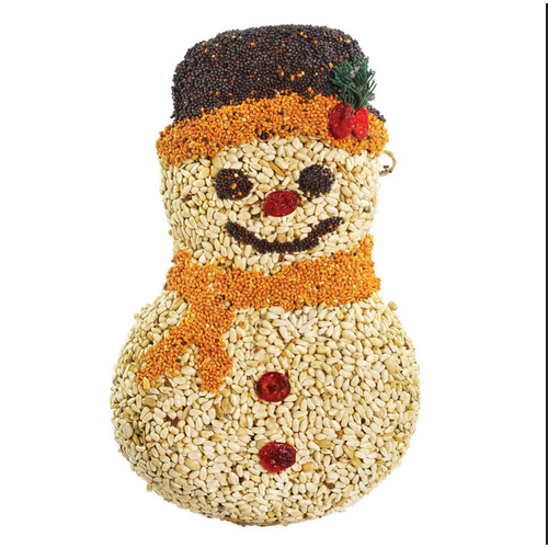  Mr Bird Frosty Snowman Seed Ornament 