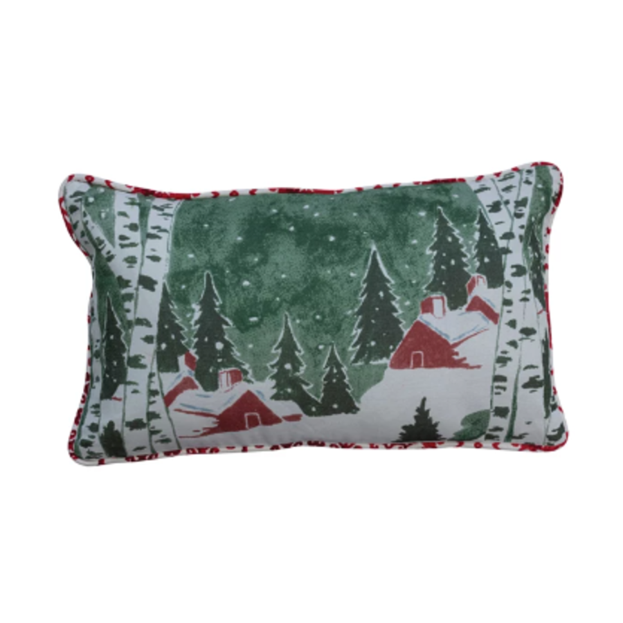 Christmas Village Pillow