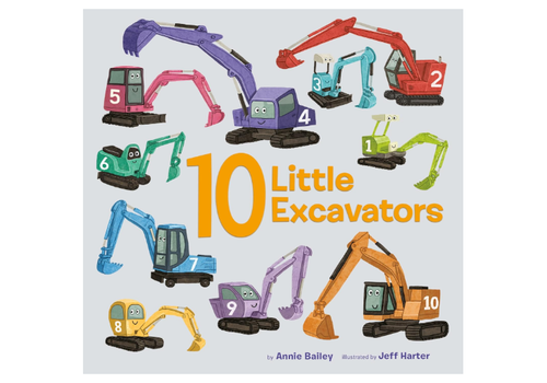  10 Little Excavators 