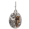 Rain Jewelry Collection Two Tone Night Owl Earrings