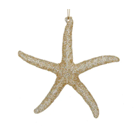 Glitter Starfish Ornament
