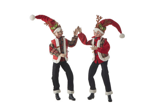  24" Posable Elf / Antlers 