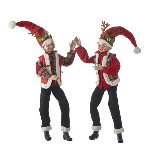  24" Posable Elf / Antlers 
