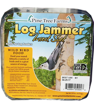 Lizzie Mae Bird Seed PTF Log Jammer Insect Suet