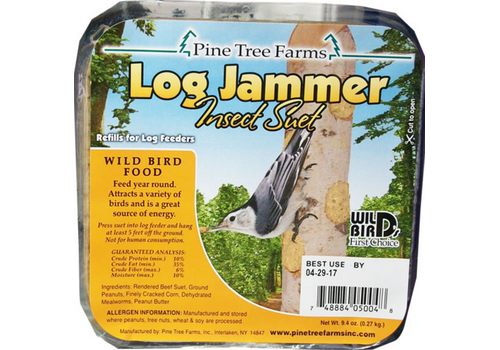  Lizzie Mae Bird Seed PTF Log Jammer Insect Suet 