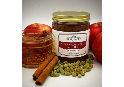  Olde Haven Farm Cinnamon Apple Whiskey Preserves 