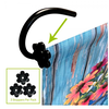 Rubber Stopper for Garden Flag Stand