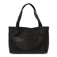 2 in 1 Vegan Leather East/West Tote
