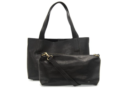  Joy Accessories 2 in 1 Vegan Leather East/West Tote 