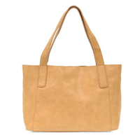 2 in 1 Vegan Leather East/West Tote