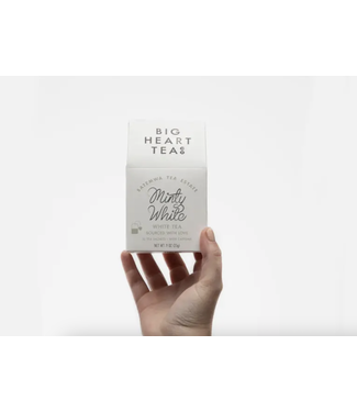 Big Heart Tea Co. Minty White Boxed Tea Bags