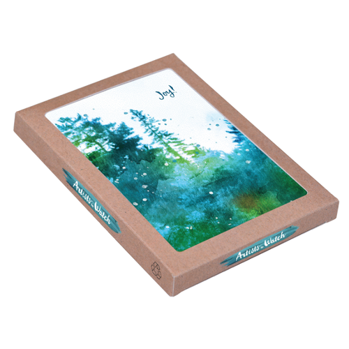  Artists to Watch Christmas Pine Assorted Boxed Cards 