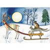 Artists to Watch Reindeer with Sleigh Boxed Cards