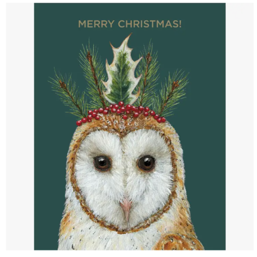 Christmas Owl Card