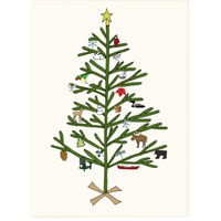 Adirondack Stick Tree Card