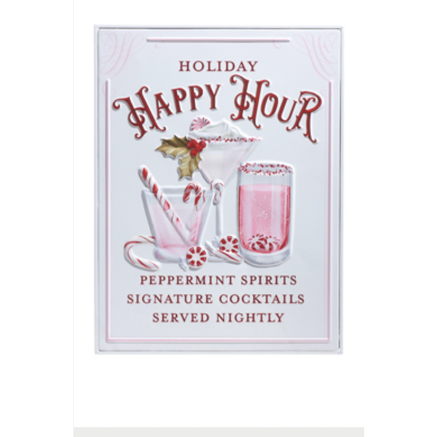 Holiday Refreshments Wall Art 18"