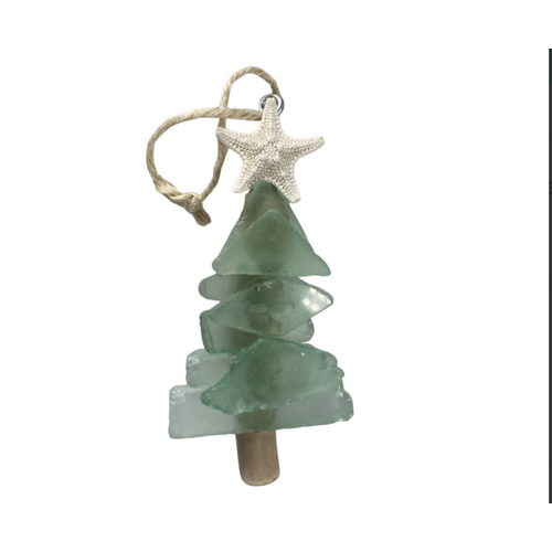  Salty Signs Designs Mini Seaglass Tree Ornament 