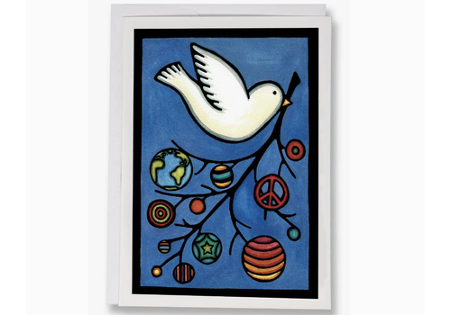  Sarah Angst Holiday Dove Card 