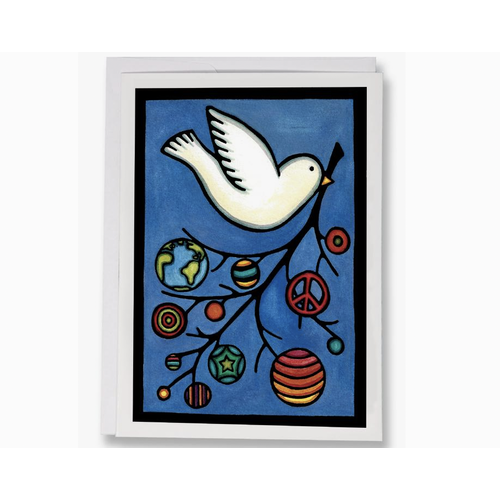  Sarah Angst Holiday Dove Card 