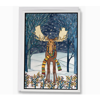 Holiday Moose Card
