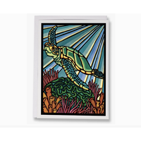 Sea Turtle Card