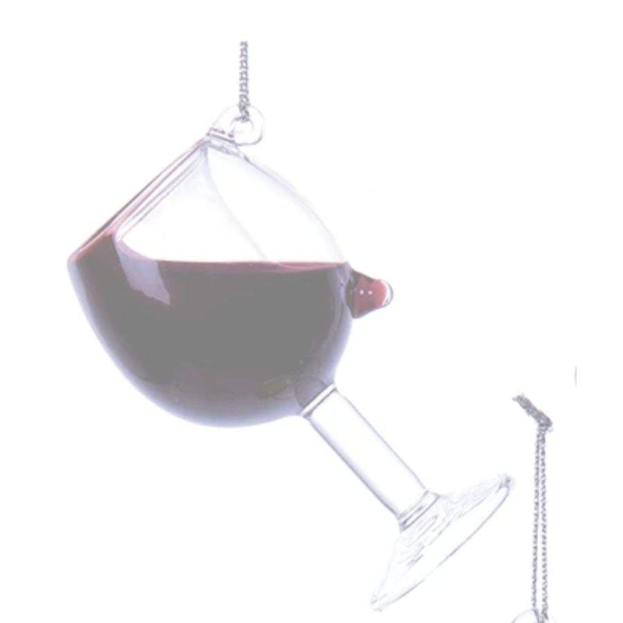 Wine Glass Ornament