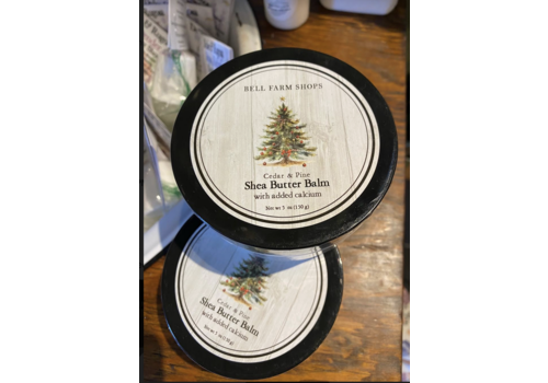  Kiss Me in the Garden Bell Farm Shops Cedar & Pine Shea Butter Balm 