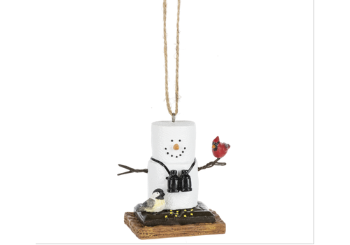  S'mores Birdwatcher Ornament 