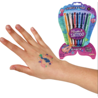 Mermaid Tattoo Gel Pens Set of 6