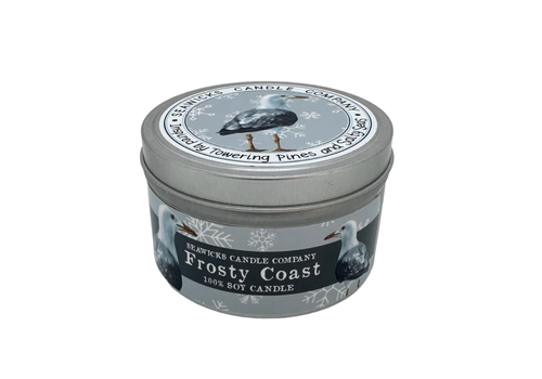  Seawicks Frosty Coast Soy Candle 6 oz Tin 