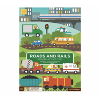 Roads + Rails Sticker Activity Set
