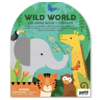 Wild World Coloring Book with Stickers
