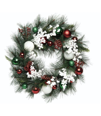 Bright Ornament Wreath