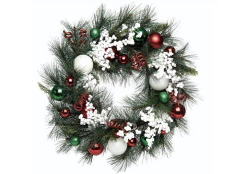  Bright Ornament Wreath 