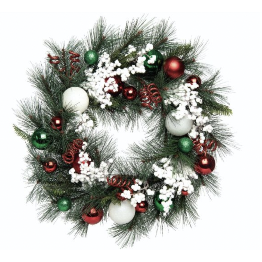 Bright Ornament Wreath