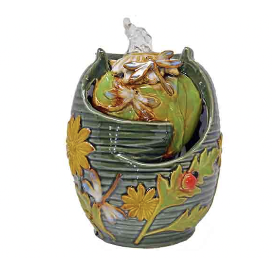 DragonFly Ceramic Fountain