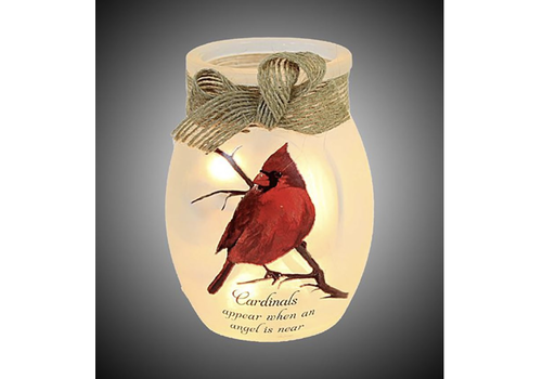  Stony Creek Cardinals Pre-Lit Jar 