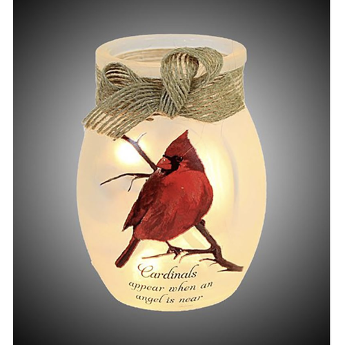  Stony Creek Cardinals Pre-Lit Jar 