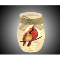 Cardinals Pre-Lit Jar